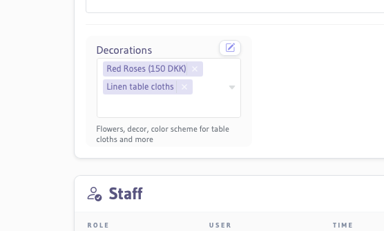 The Dropdown field type screenshot dropdown field type
